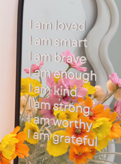 Affirmation Mirror Stickers